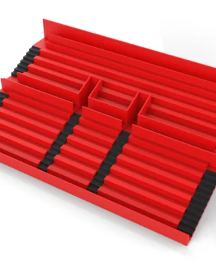 6 SCALINATE PER TRIBUNE SUBBUTEO (RIF. 61216 E 61217) - Nero