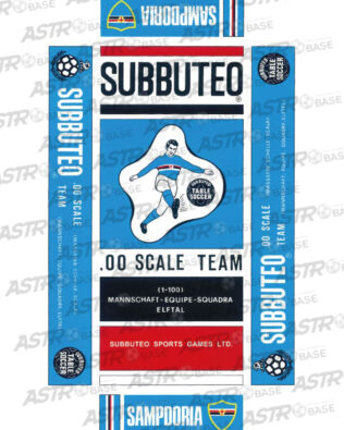 Sampdoria SUBBUTEO - Con vassoio 24 omini