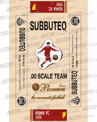 Roma FC 1901 - Con vassoio 24 omini