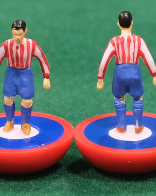 Sheffield Utd. 1902 - Squadra in scatola REPLICA COLORATA (sul coperchio omino e nome del team contenuto)