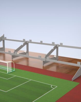 The Stadium Wall - Supporto modulare per Grandstands Subbuteo