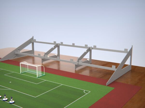 The Stadium Wall - Supporto modulare per Grandstands Subbuteo