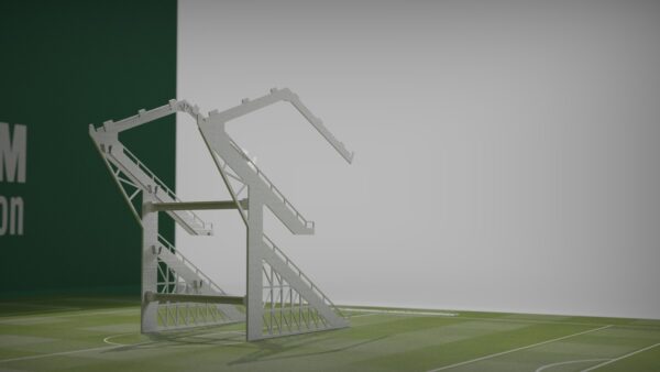 Costruzione di sostegno per Tribuna ZEUGO a 2 piani - immagine 5