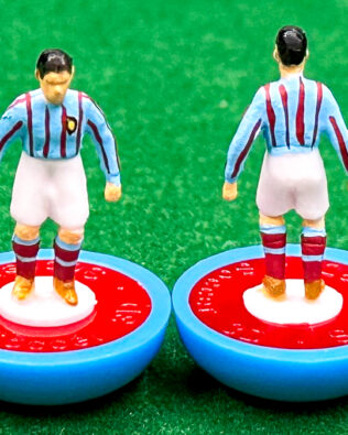 Aston Villa 1957 FA Cup Winner - Squadra In Scatola Verde Replica SUBBUTEO anni 70