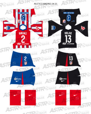 Atletico Madrid 2024 / 2025 - Per omini 2K4