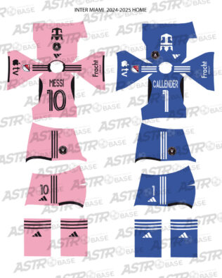 Inter Miami home 2024 / 2025 - Per omini 2K4