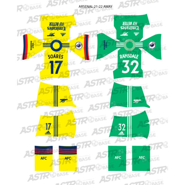 Arsenal away 2021 / 2022
