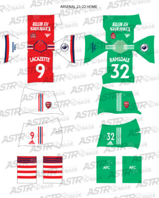Arsenal Home 2021 / 2022 - Per omini HW
