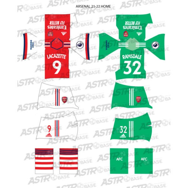 Arsenal Home 2021 / 2022