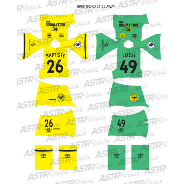 Brentford away 2021 / 2022