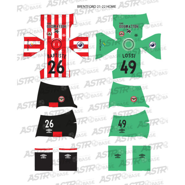 Brentford home 2021 / 2022