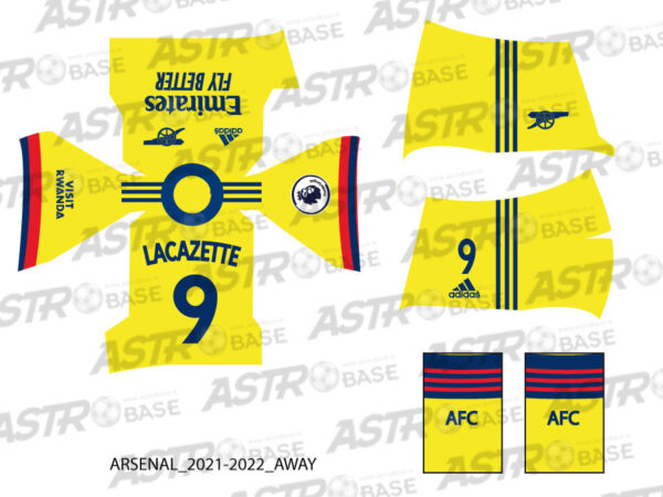Arsenal away 2021 / 2022