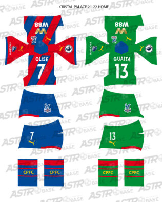 Crystal Palace home 2021 / 2022 - Per omini 2K4