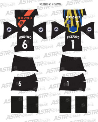 Everton away 2021 / 2022 - Per omini HW