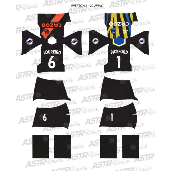 Everton away 2021 / 2022