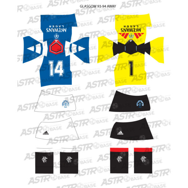 Rangers Glasgow home 1993 / 1994