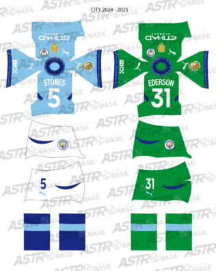 Manchester City 2024 / 2025 - Per omini 2K4