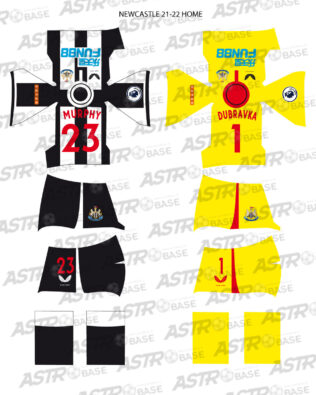 Newcastle home 2021 / 2022 - Per omini 2K4