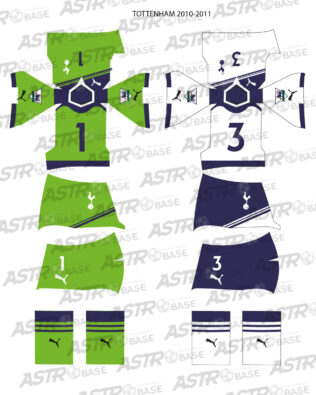 Tottenham 2010 / 2011 - Per omini 2K4