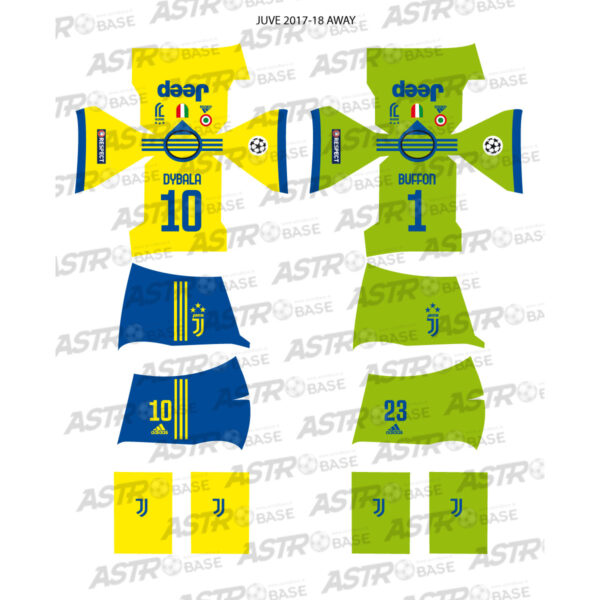 Juventus away 2017 / 2018
