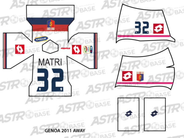Genoa away 2011