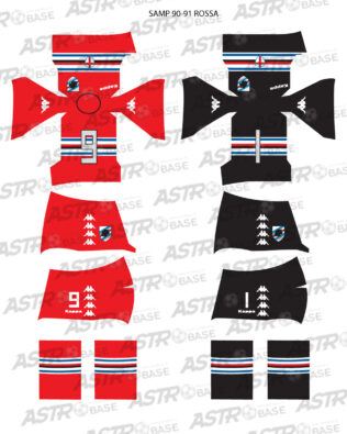 Sampdoria 3rd 1990 / 1991 - Per omini HW
