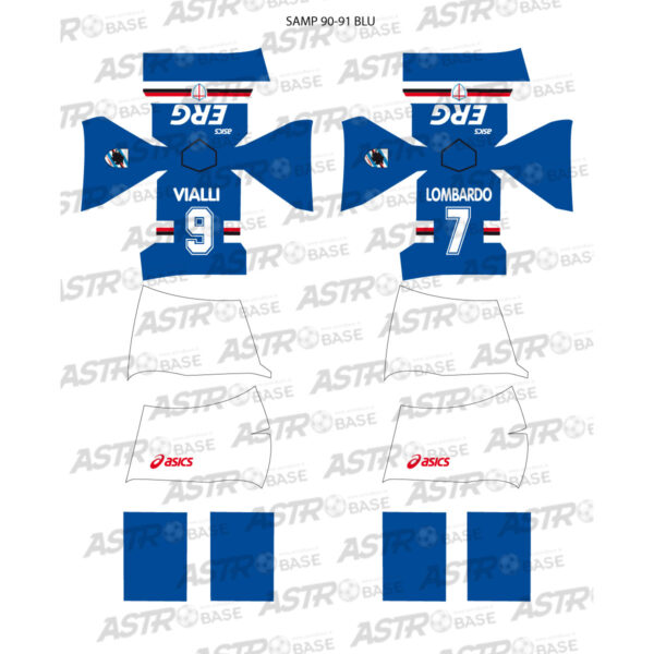 Sampdoria home 1990 / 1991
