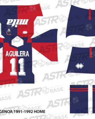 Genoa home 1991 / 1992 - Per omini 2K4
