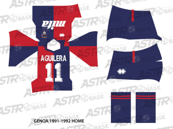 Genoa home 1991 / 1992