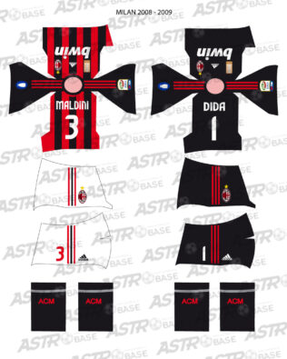 Milan 2008 / 2009 - Per omini 2K4