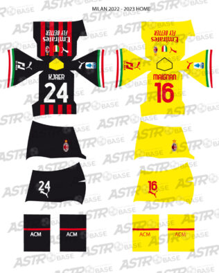 Milan home 2022 / 2023 - Per omini HW