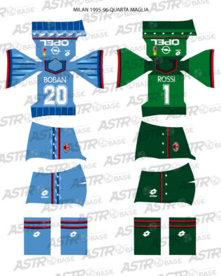 Milan 4th 1995 / 1996 - Per omini 2K4