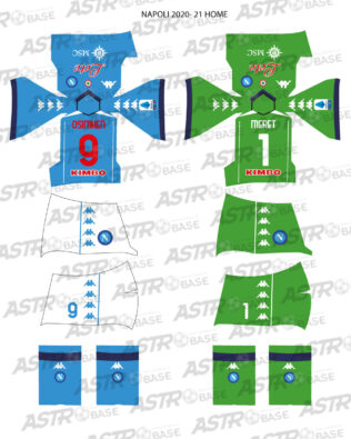 Napoli home 2020 / 2021 - Per omini HW
