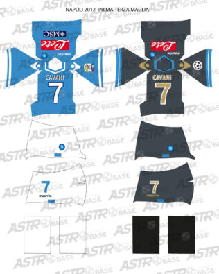 Napoli home + 3rd 2012 - Per omini 2K4