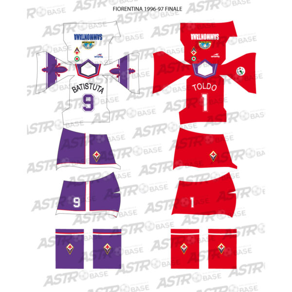 Fiorentina Finalista Coppa Uefa 1996 / 1997