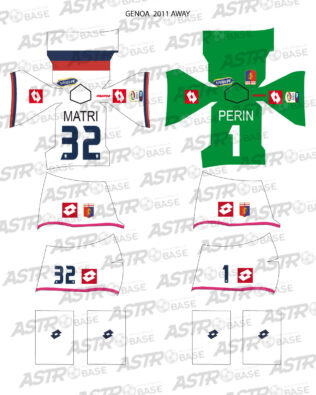 Genoa away 2011 - Per omini 2K4