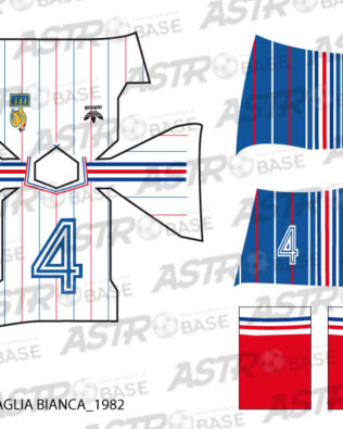 Francia away Mondiale 1982 - Per omini HW