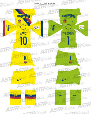 Barcellona away - Per omini HW