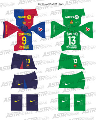 Barcellona 2024 / 2025 - Per omini 2K4