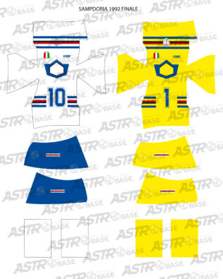 Sampdoria Finalista UCL 1992 - Per omini HW