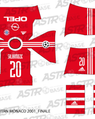 Bayern Monaco Campione UCL 2001 - Per omini HW