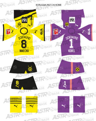 Borussia Dortmund home 2023 / 2024 - Per omini HW