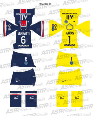 Paris Saint - Germain 2020 / 2021 - Per omini 2K4