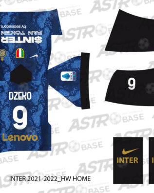 Inter home 2021 / 2022 - Per omini 2K4