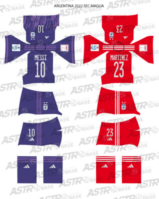 Argentina away 2022 - Per omini HW