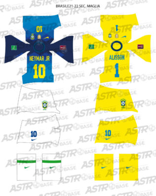 Brasile away 2021 / 2022 - Per omini HW