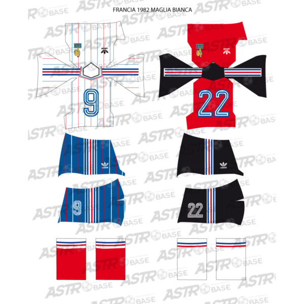 Francia away 1982