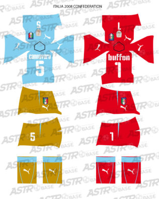 Italia Confederations Cup 2008 - Per omini HW