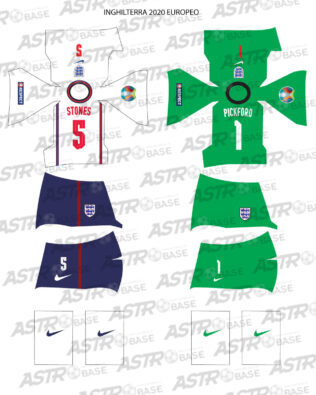 Inghilterra Euro 2020 - Per omini 2K4