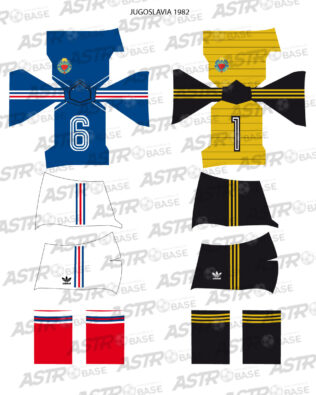 Jugoslavia 1982 - Per omini 2K4